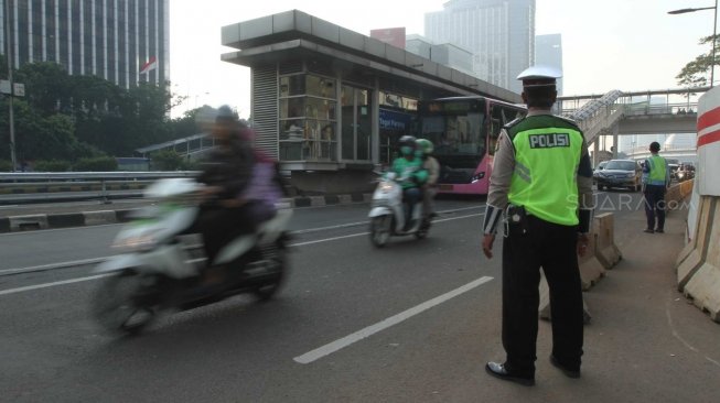 600 Polisi Dikerahkan Amankan Penindakan Ganjil-Genap