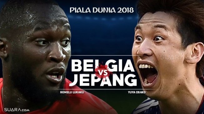 Susunan Pemain Belgia vs Jepang