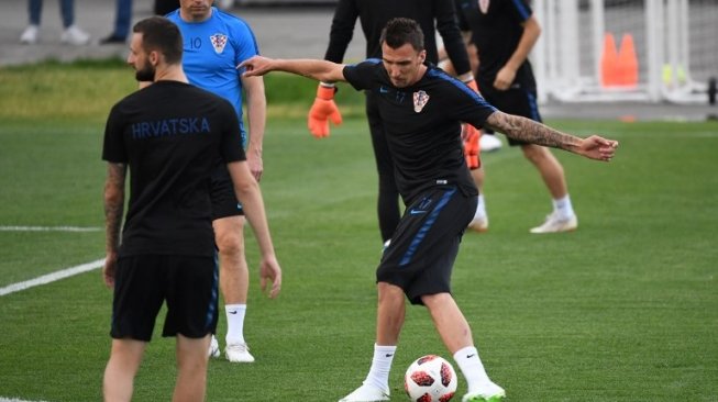 Susunan Pemain Kroasia vs Denmark, Mandzukic Starter