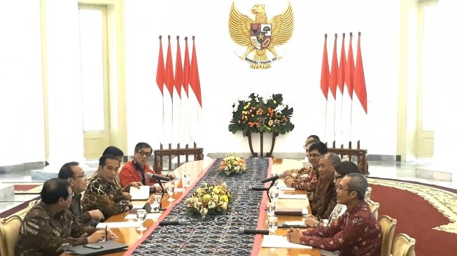 Bahas RKUHP, Pertemuan Jokowi dan Pimpinan KPK Dilakukan Tertutup