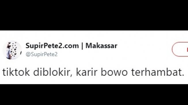 Cuitan warganet soal nasib Bowo Alpenliebe. [Twitter]