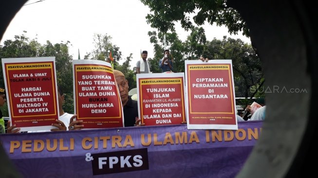 Pendemo FPKS Minta Anies Bujuk Alumni 212 Tak Berdemo Besok