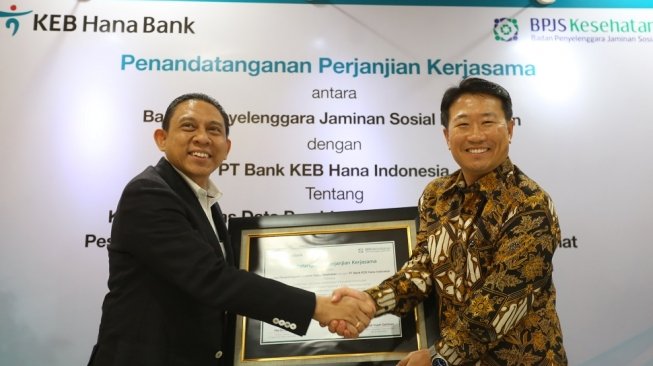 Tingkatkan Pelayanan, BPJS Kesehatan Gandeng Bank KEB Hana