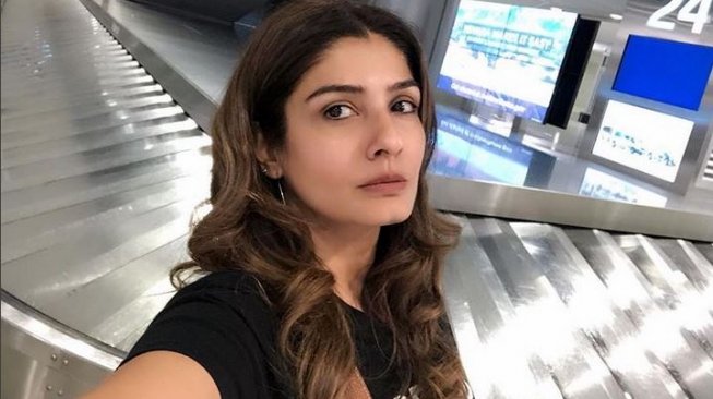 Raveena Tandon saat ini. (Instagram)