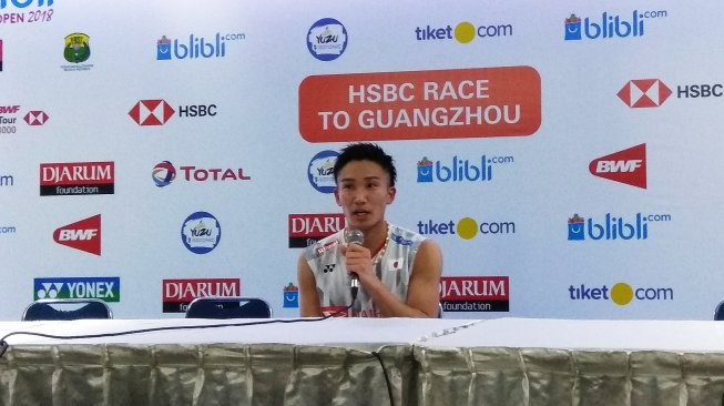 Momota Siap Hadapi Anthony Ginting Demi Wujudkan Ambisi Juara