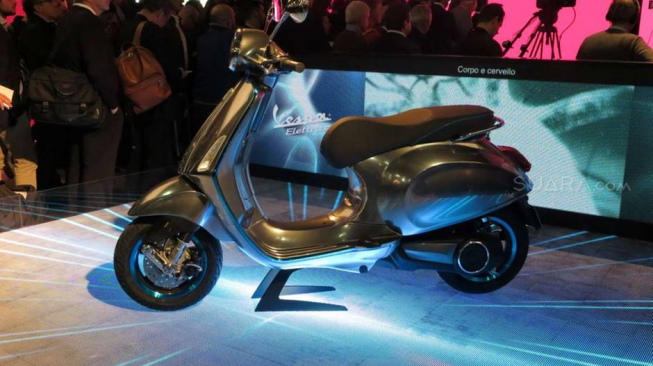 Piaggio Buka Peluang Pamerkan Vespa Listrik di Indonesia