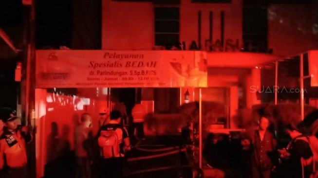 Konsleting Listrik, RSIA Pasutri Bogor Kebakaran