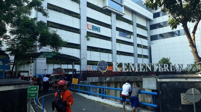 Kebakaran Kemenhub Diduga Akibat Korsleting Listrik di Ruang CCTV