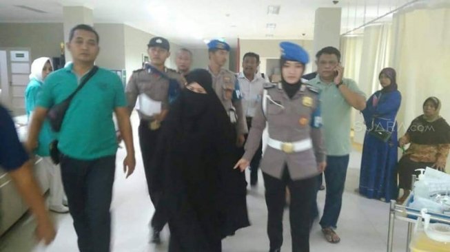 Istri Terduga Teroris Pasuruan Diizinkan Jenguk Anak Balitanya