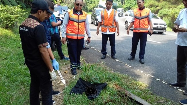 Heboh Jenazah Bayi Terbungkus Plastik di Pinggir Tol Bintaro