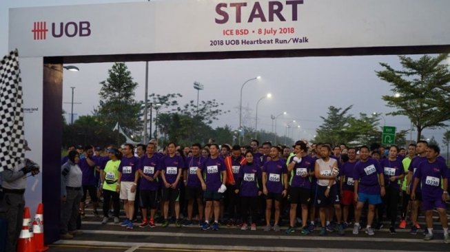 UOB Heartbeat Run Galang Dana untuk Anak-anak Kurang Mampu