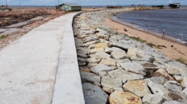 PUPR Bangun Pengaman Pantai di Pulau Terdepan Provinsi Riau