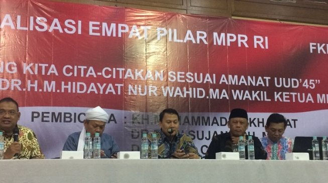 Sosialisasi Empat Pilar, Petinggi PKS Singgung Ganti Presiden