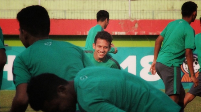 Penyerang Timnas Indonesia U-19 dan Lechia Gdansk, Egy Maulana Vikri (Suara.com / Dimas ANGGA)