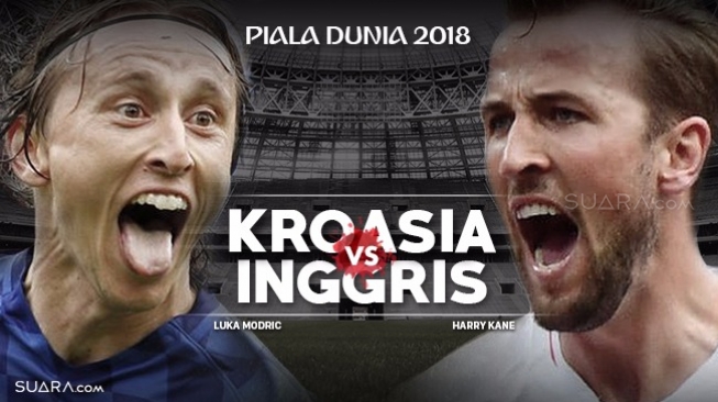 Prediksi Kroasia vs Inggris di Semifinal : Ke Puncak Mimpi