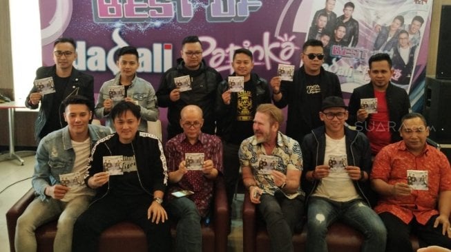 Dadali dan Papinka rilis album kompilasi bersama. (Ismail/Suara.com)