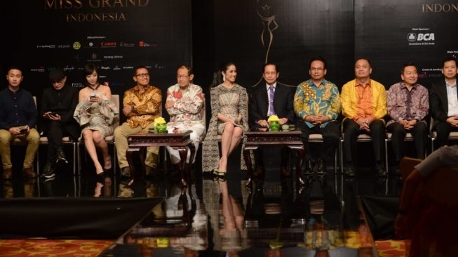 Konfrensi pers ajang Miss Grand Indonesia 2018. (Wahyu Tri Laksono/Suara.com)