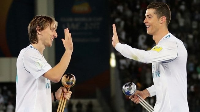 Luka Modric Galau Ditinggal Cristiano Ronaldo ke Juventus