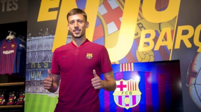 Centre-back anyar Barcelona, Clement Lenglet (foto: Twitter resmi Barcelona)