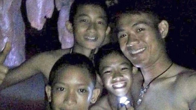 Keinginan 12 Bocah Terjebak di Gua 2 Minggu Akhirnya Kesampaian