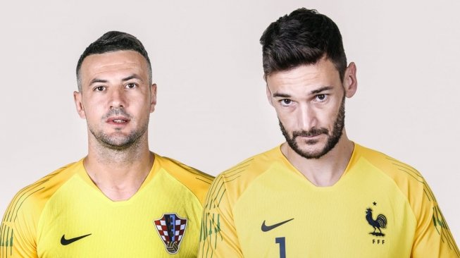 Prancis Vs Kroasia, Duel Lloris Vs Subasic di Final Piala Dunia