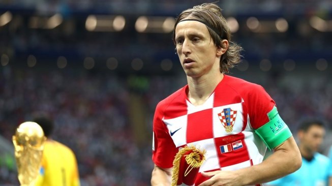 Momen Haru Luka Modric Menangis Pasca Berlaga dengan Timnas Kroasia