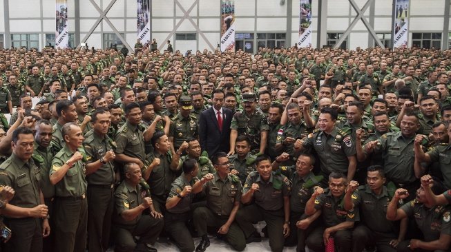 Kenaikan Tunjangan Babinsa Cair, Jokowi : Sudah Diterima Benar?