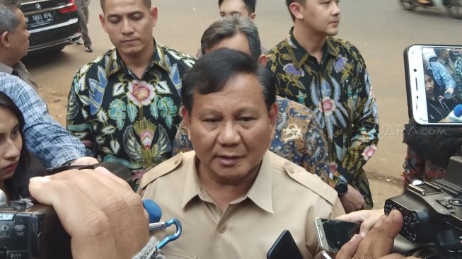 Prabowo Tertinggi Elektabilitas Capres 2024, Sandiaga Uno Pemuncak Cawapres