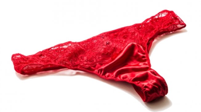 Celana dalam perempuan jenis thong. (Shutterstock)