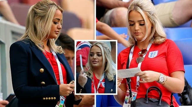 Deretan WAGS Timnas Inggris, Bidadari di Euro 2020