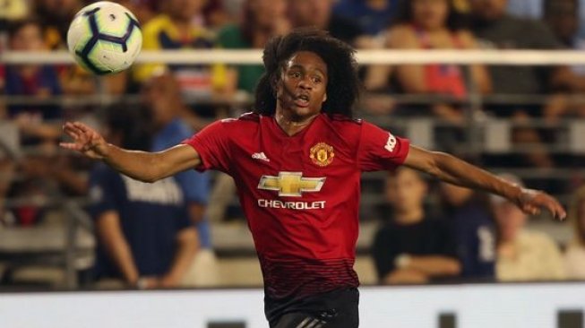 Winger belia Manchester United, Tahith Chong (foto: Sky Sports)