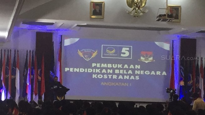 Acara Pembekalan Bacaleg NasDem Dibuka, Singgung Mahar Politik