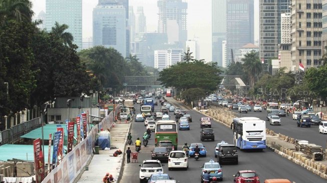 Bus Dilarang Melintas di Jalan Protokol Saat Asian Games