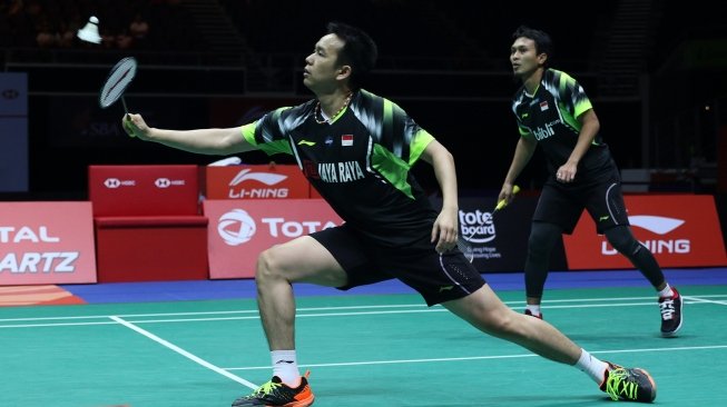 Raih Gelar Kedua di Singapore Open, Hendra / Ahsan: Kita Kaget