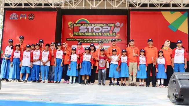 Hari Anak Nasional 2018 Usung Tema Setop Perkawinan Anak