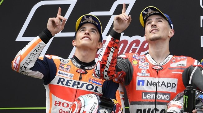 Gabung ke Honda, Lorenzo Tabuh 'Genderang Perang' kepada Marquez