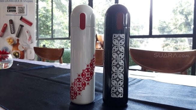 Tumbler dengan Sentuhan Batik, Begini Penampakannya