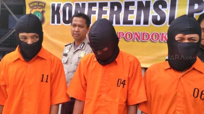 Geng Begal Serdadu Pondok Raya Dibekuk Polsek Pondok Gede