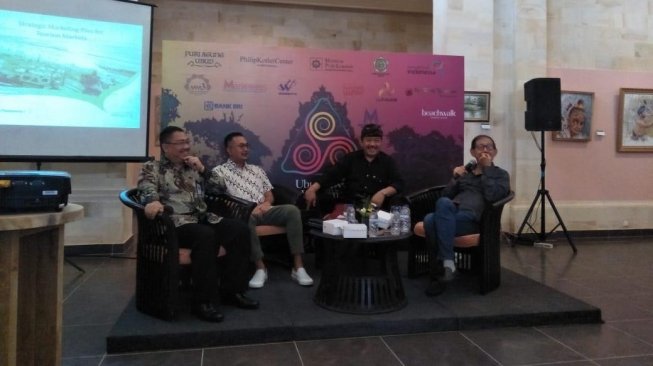 "MarkPlus Center for Tourism & Hospitality (MCCTH) Bali Tourism Discussion", di Sukawati Gallery, Museum Puri Lukisan, Ubud, Bali, Minggu, (22/7/2018). (Dok: Kemenpar)