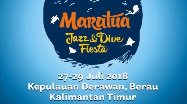 Trie Utami Ramaikan 3rd Maratua Jazz di Bahari Maratua