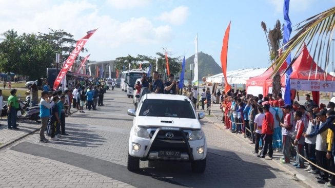 Gendang Beleq Sambut Api Asian Games 2018 di Lombok