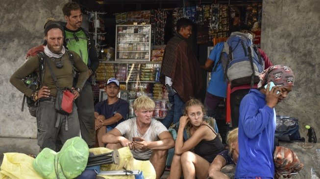 Gempa Lombok, Ratusan Pendaki Terjebak di Gunung Rinjani