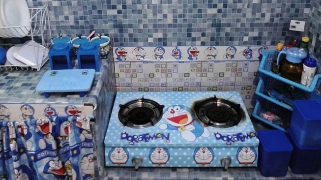 Desain Kamar Tidur Serba Doraemon  Kreasi Rumah