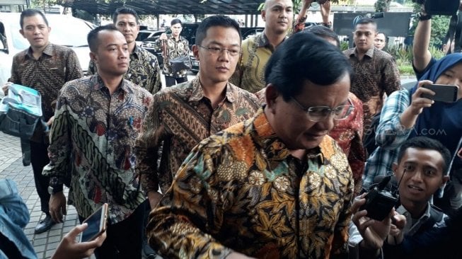 Prabowo: SBY Tak Desak Saya Pilih Kader Demokrat Jadi Cawapres