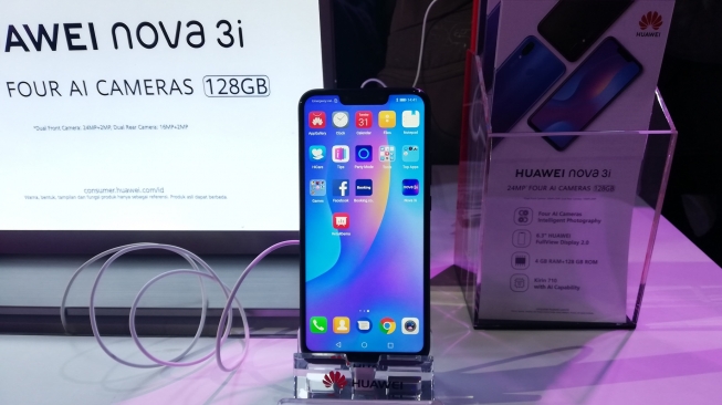 Peluncuran Huawei Nova 3i di Jakarta. [Suara.com/Aditya Gema Pratomo]