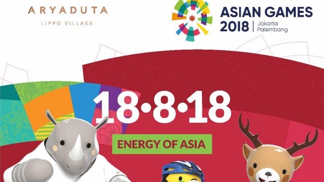 Asian Games 2018. (Dok: Aryaduta Lippo Village)