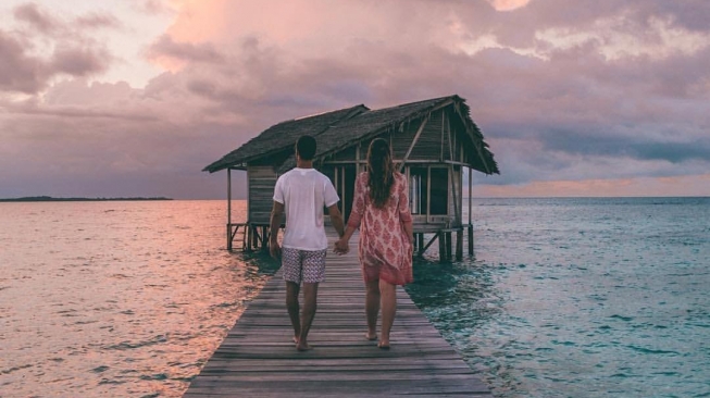 Foto Pulo Cinta instagram.com/@travelentines