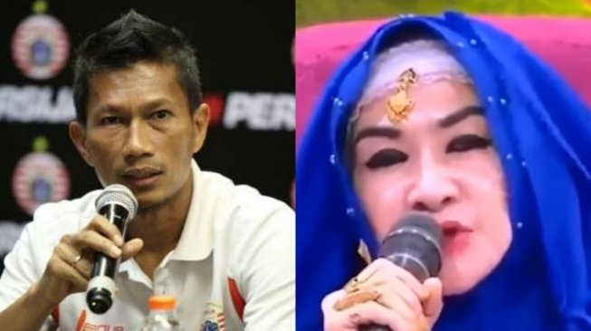 Foto kolase Ismed Sofyan dan Cut Rita.