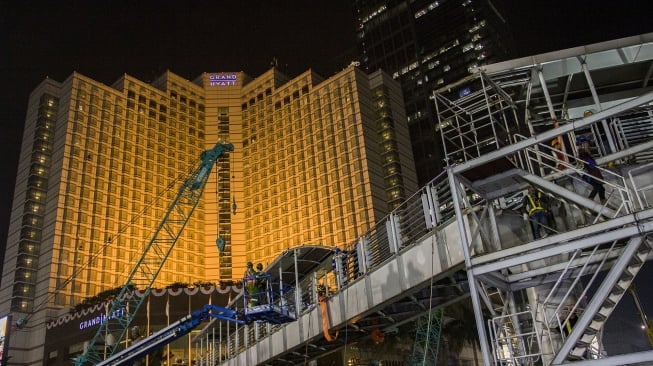 Jembatan HI Dibongkar, Korlantas Tambah Pasukan Jaga Lalu Lintas