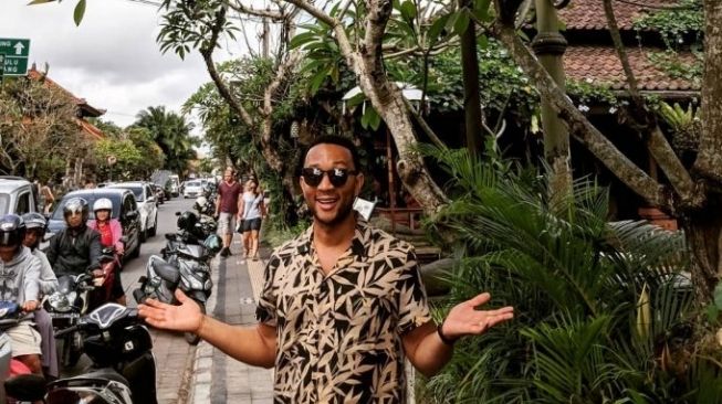 John Legend di Bali. (instagram.com/@johnlegend) 